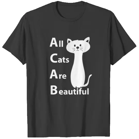 ACAB 1312 All Cats Are Beautiful T-shirt