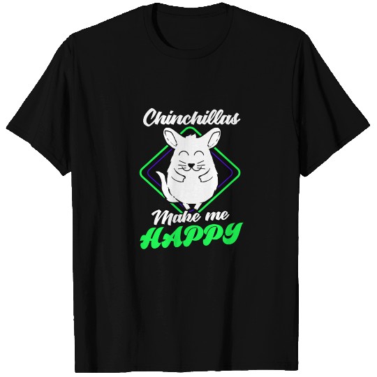 Chinchilla Gift Rodent Pet Hamster Hare Rabbit T-shirt