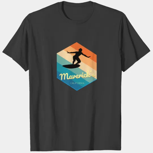 Maverick's California Surfing tshirt T-shirt