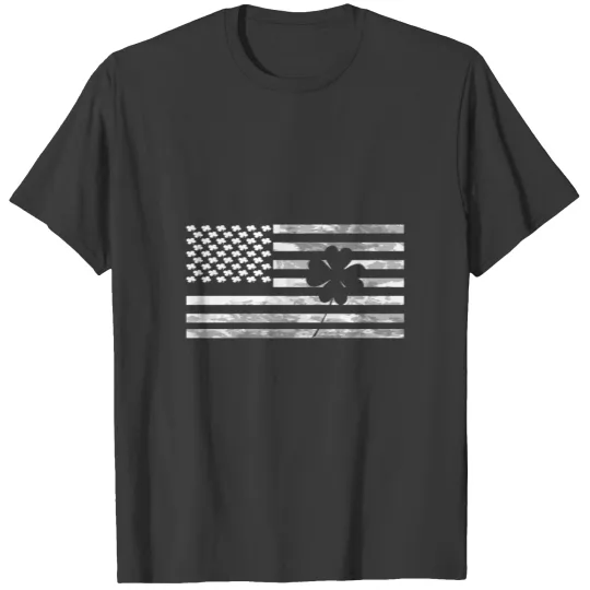 St Patricks Day - White Flag T-shirt