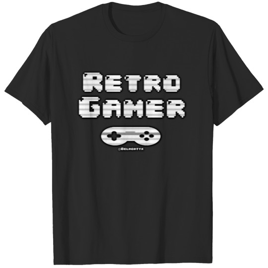 Discover retro gamer - gaming vintage retro game T-Shirt T-shirt