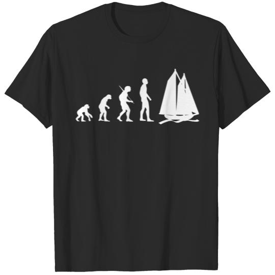 Discover Sail Evolution - Sail Evolution Sailboat Sailing T-shirt