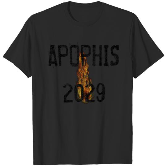 Discover apophis meteor doomsday end of the world T-shirt