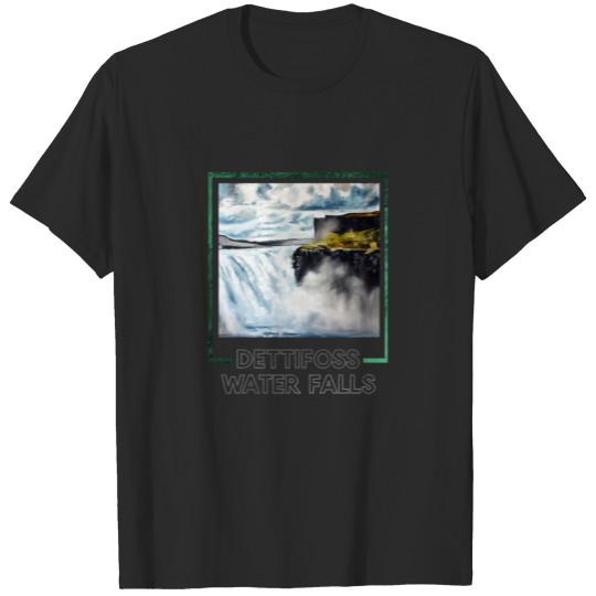 Discover dettifoss falls F T-shirt