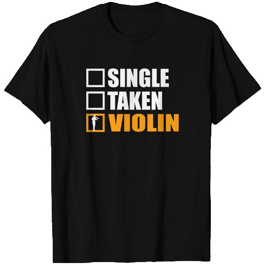 Violin Is My Girlfriend T-shirt