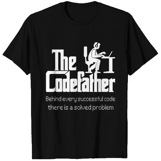 codefather nerd, geek, code, programmer, t-shirt, T-shirt