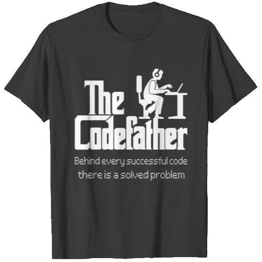 codefather nerd, geek, code, programmer, t-shirt, T-shirt