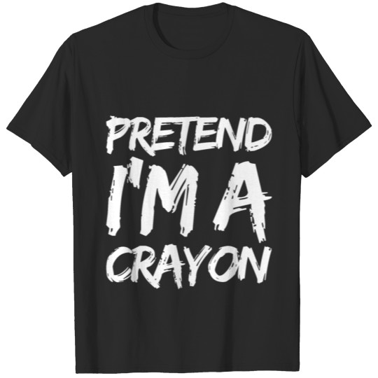 Discover Pretend I'm A Crayon T-Shirt Halloween T shirt T-shirt