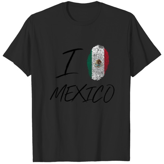 Discover I love Mexico Gift T-shirt