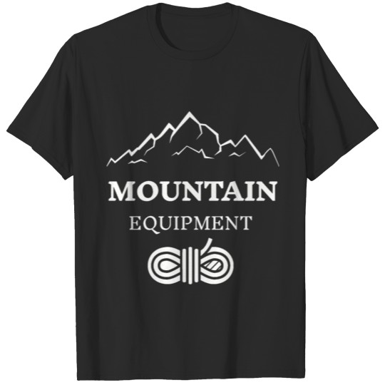 Discover MOUNTAIN EQUIPMENT.Adventure.Camp.Camping.Holiday. T-shirt
