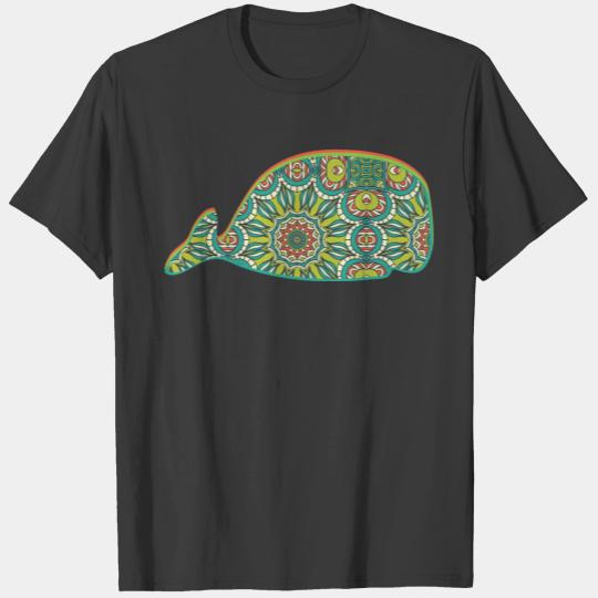 whale sea ocean sperm whale blue whale humpback wh T-shirt
