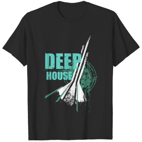 Discover We love DEEP HOUSE music party shirt club motive T-shirt