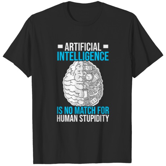 Discover Artificial intelligence gift AI AI technology T-shirt