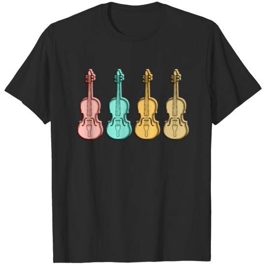Discover Vintage Cello Cellist Musician Music Instrument T-shirt