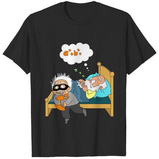 Discover Einstein Pythagoras Nerd T-shirt