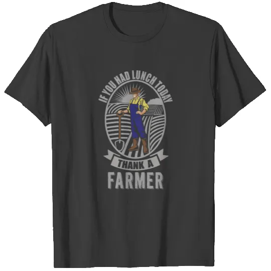 Farmer Shirt - Tractor - Thank a farmer T-shirt
