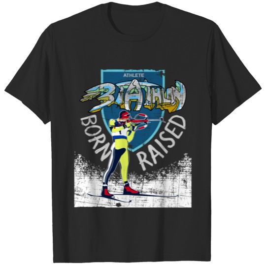 Discover Biathlon Born T-shirt