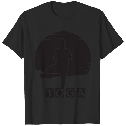 Discover yoga sun T-shirt