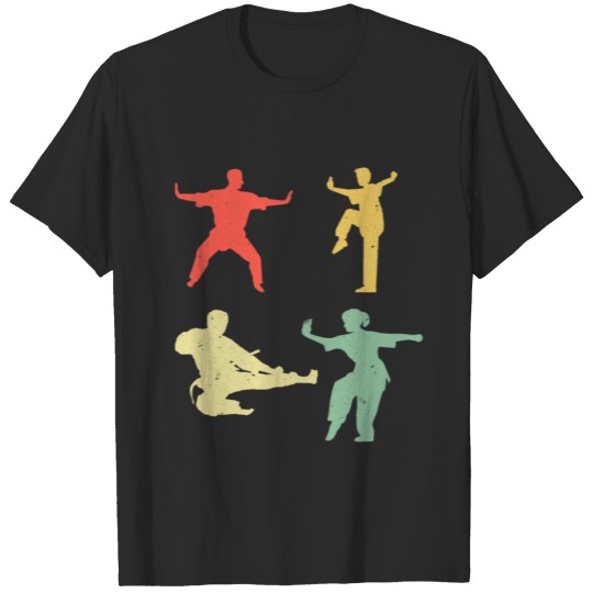 martial arts retro T-shirt