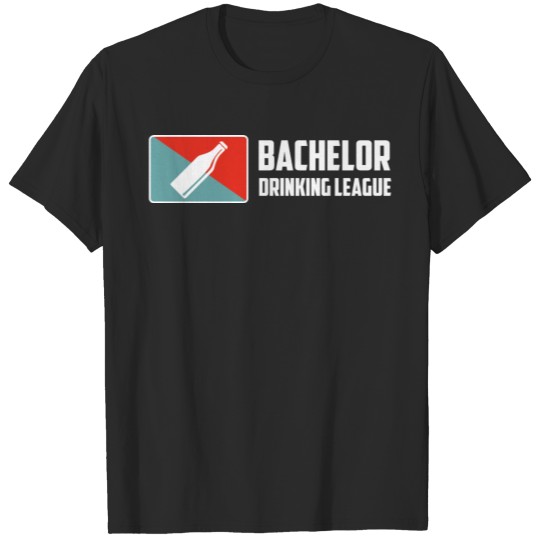 Discover bachelor drinking league gift idea shirt t-shirt T-shirt
