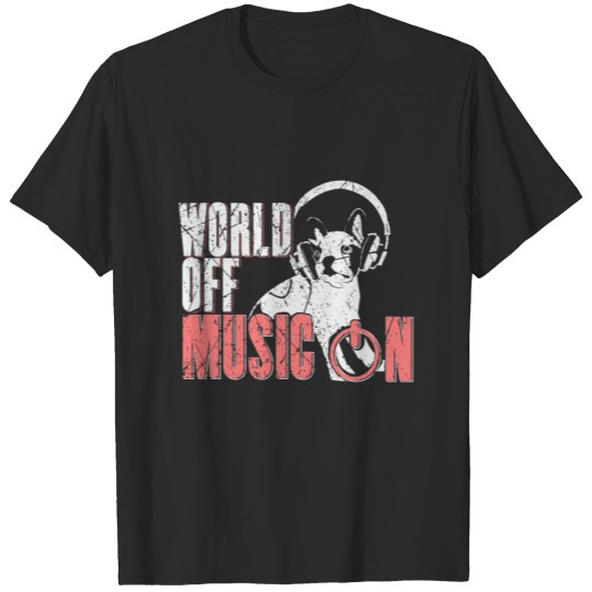 Discover Dog Music T-shirt