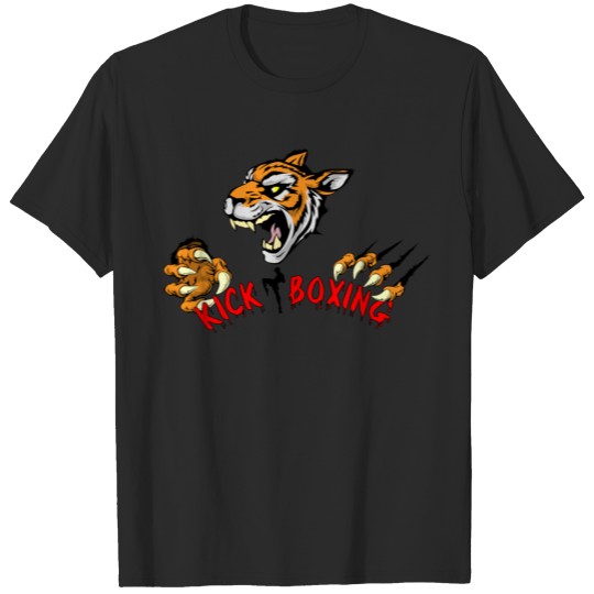 Discover Tigers Kickboxing Logo T-shirt
