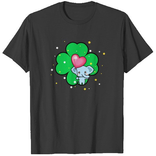St Patrick's Day Elephant T-shirt