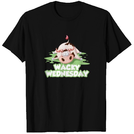 Crazy Cow Wacky Wednesday Gift Shirt T-shirt