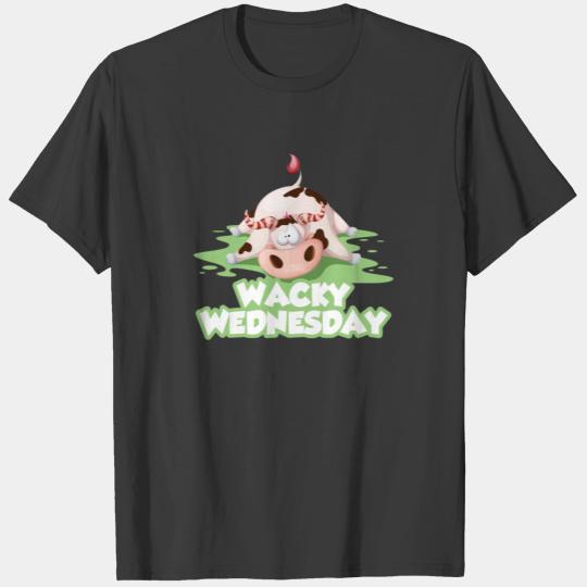 Crazy Cow Wacky Wednesday Gift Shirt T-shirt