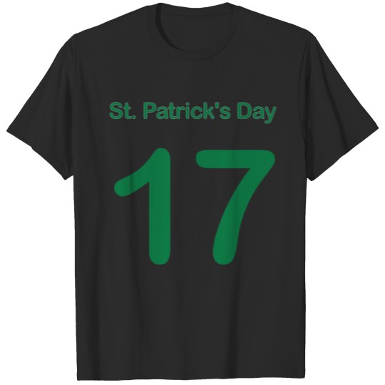 Discover St. Patrick's Day Number 17 T-shirt