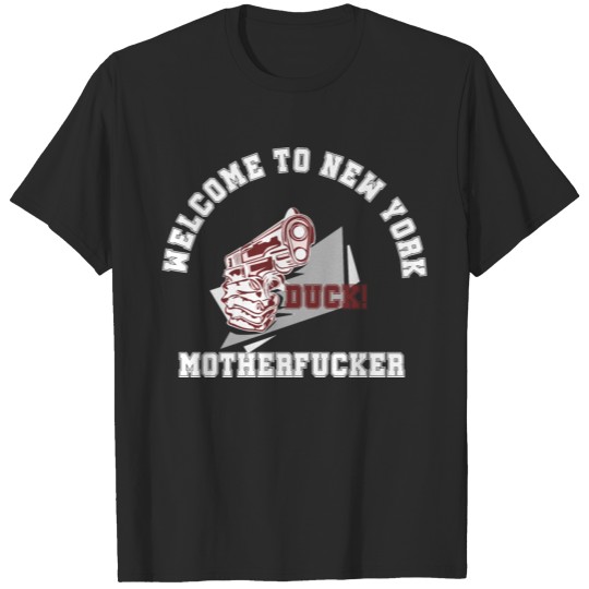 Discover New York Shirt USA Tee Duck Motherfucker T-Shirt T-shirt