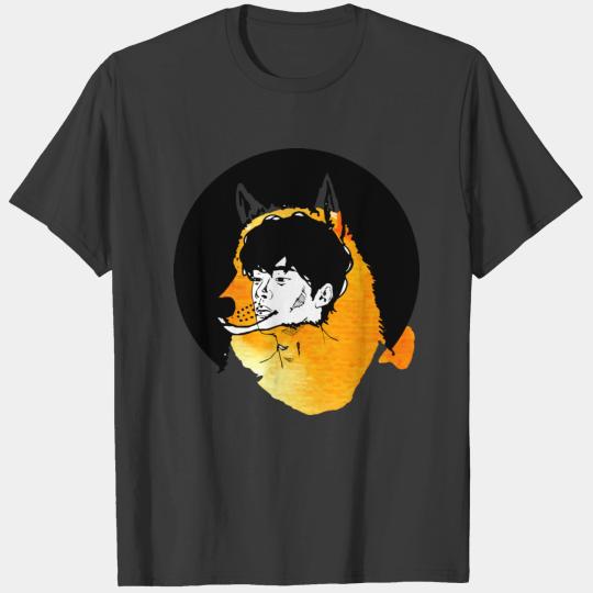Hand Drawn Wolf Boy, Japan, Anime, Manga, Cosplay T-shirt