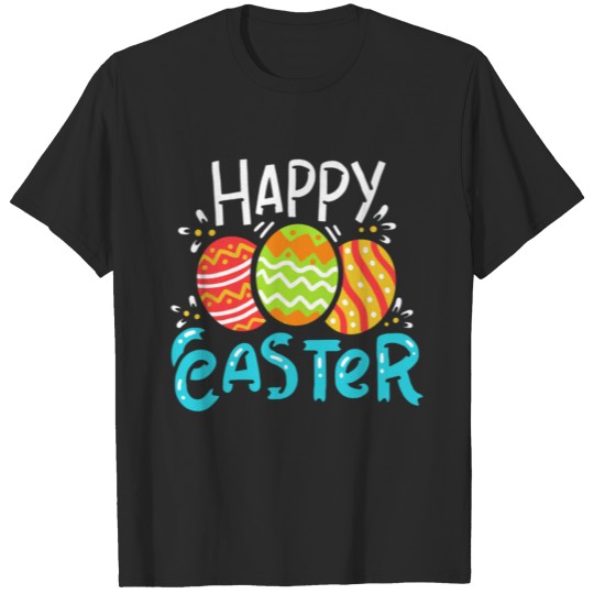 Discover Easter Happy Eggs Colorful Egg Funny T-shirt