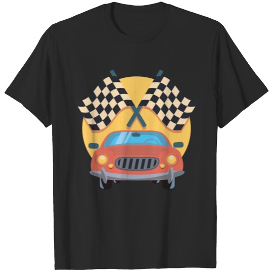 Discover Race Flag gift tee shirt T-shirt