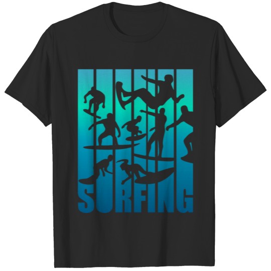 Discover Surfing - Summer surf t-shirt design T-shirt
