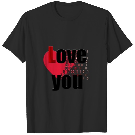 Discover Love you T-shirt