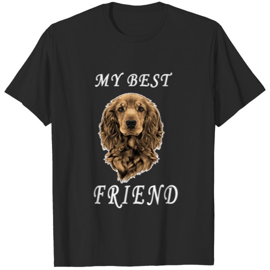 Discover my best Friend Cocker spaniel Dog T-shirt
