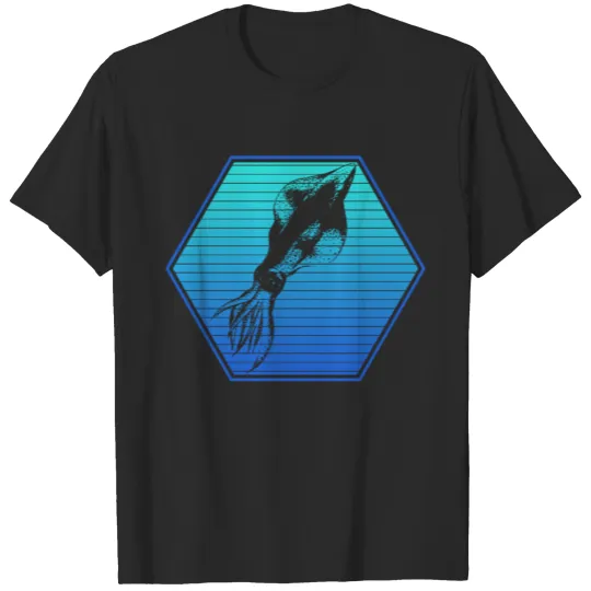 Discover Squid Marine Biology T-shirt