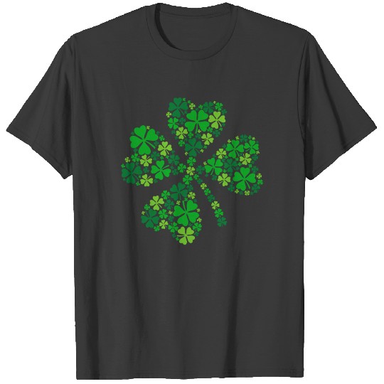 Unisex Men's T Shirt Four Leaf Clover T-shirt