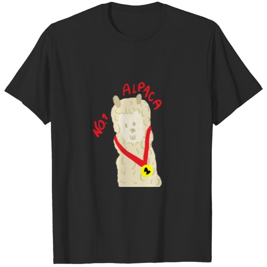 Discover No.1 Alpaca Fan for Men, Women and Kids T-shirt