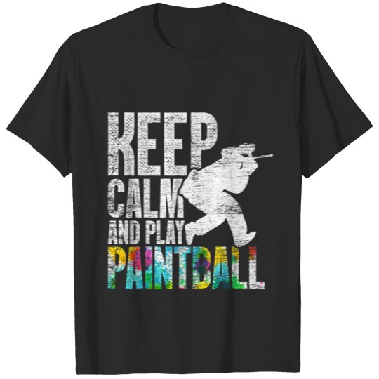 Discover Paintball Sport Stress T-shirt