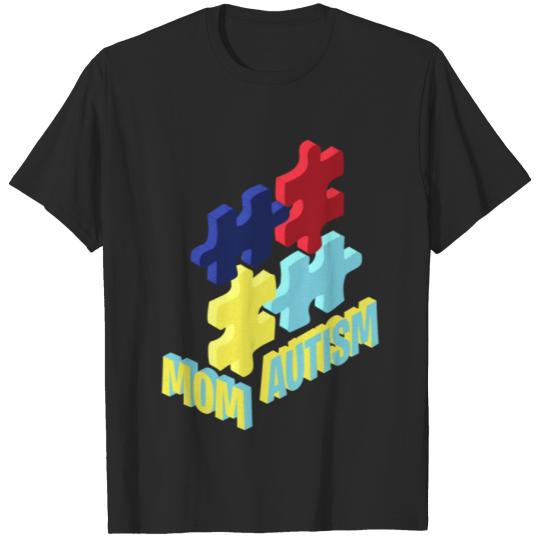 Discover Autism Mom T-shirt