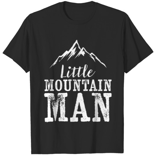 Discover Little Mountain Gift For Little Boys Adveventure T-shirt