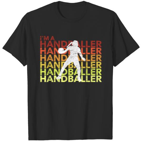 Discover I'm a handball women grunge T-shirt