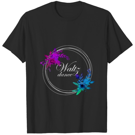 Discover Waltz Dance Moments And Flowers T-Shirt T-shirt