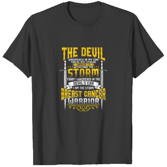 The Devil Whispered In My Ear! - V1 - Gift T-shirt
