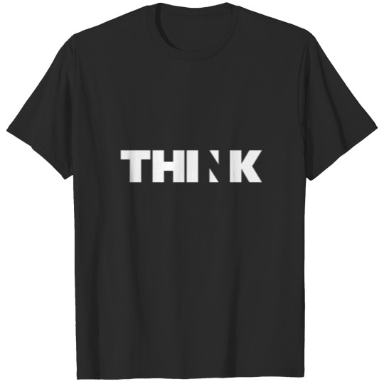 Discover THINK (In White) T-shirt