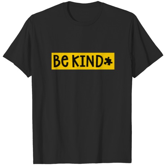 Discover Be Kind Autism Awareness Puzzle Gift Shirt T-shirt