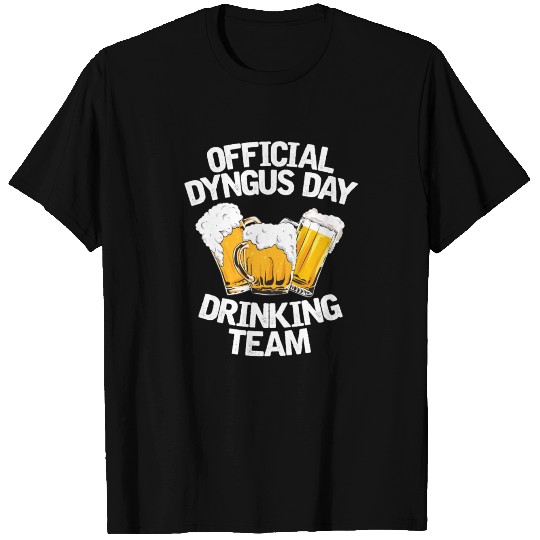Official Dyngus Day Drinking Team T-shirt