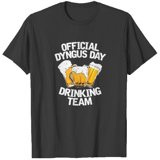 Official Dyngus Day Drinking Team T-shirt